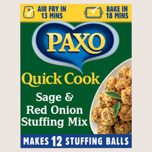 Paxo Quick Cook Sage & Red Onion Stuffing Mix No Artificial Additives 150g