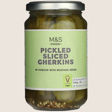 M&S Pickled Sliced Gherkins 340 g