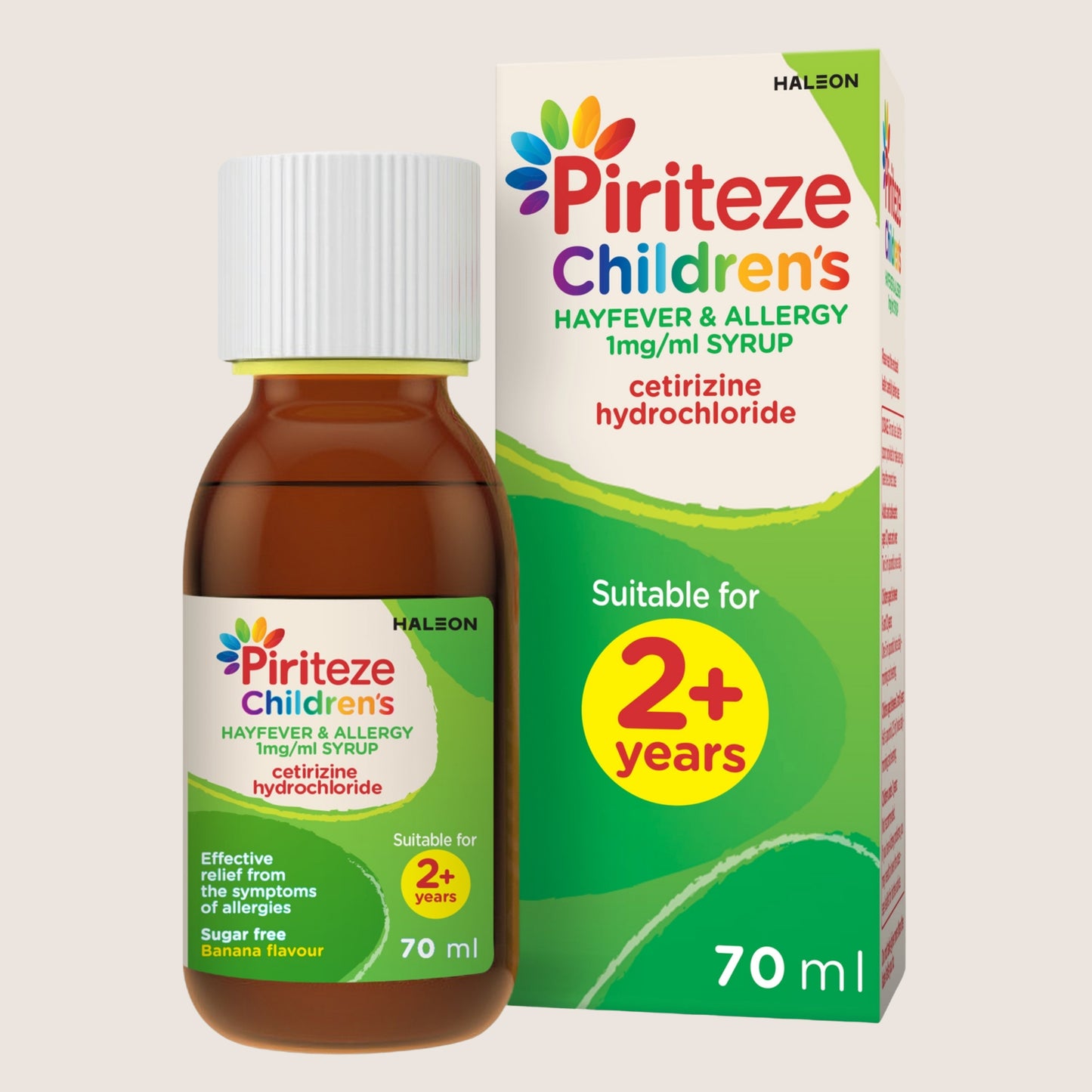 Piriteze Children’s Hayfever & Allergy Syrup 2 years+