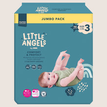 LITTLE ANGELS by ASDA Comfort & Protect Size 3 6 Size 3 98 Nappie 10kg
