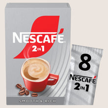 Nescafé 2 in 1 No Artificial Additives 8 x 9g
