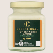 Exceptional by ASDA Horseradish Sauce with Single Cream 195 No Artificial Additives