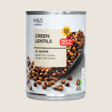 M&S Green Lentils In Water 400 g