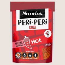 Nando's Hot Peri-Peri Rub Halal Certified 25g