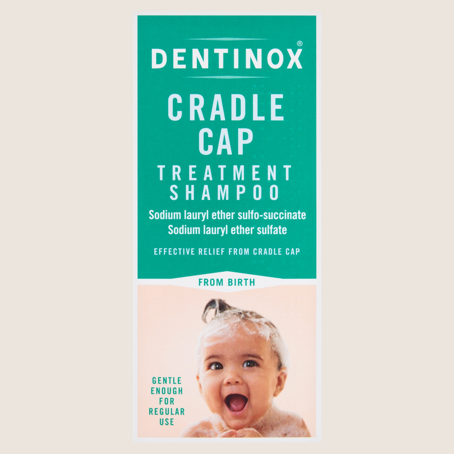 Dentinox Cradle Cap Treatment Shampoo from Birth Gentle Formula 125ml