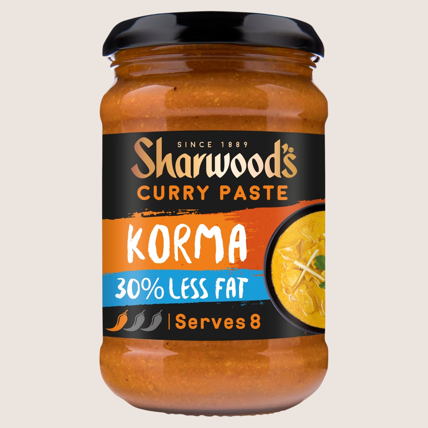 Sharwood's Indian Korma Reduced Fat Curry Paste Reduced Fat 280g