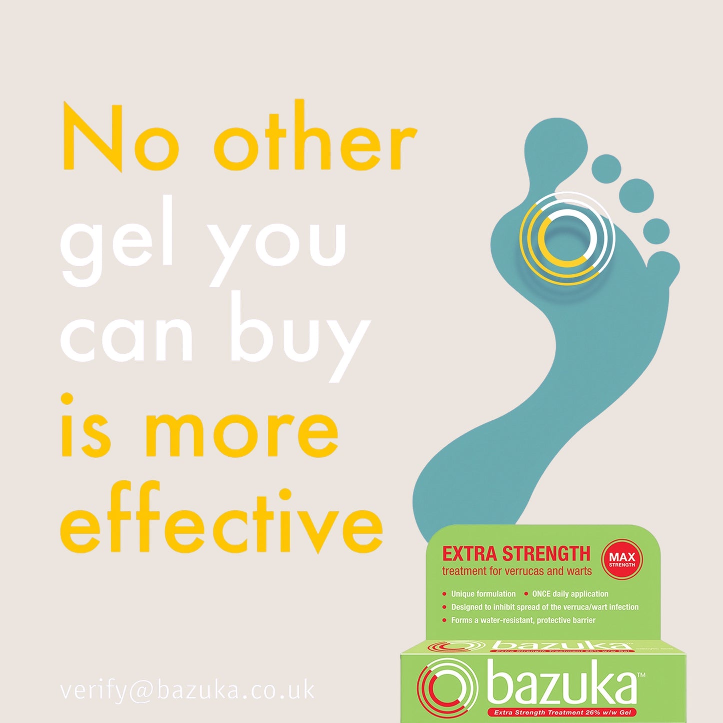 Bazuka Extra Strength Treatment Gel