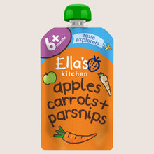 Ella's Kitchen Apples Carrots + Parsnips 6+ Months 6 Months Plus 120g