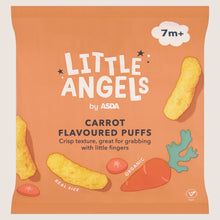 LITTLE ANGELS by ASDA Carrot Flavoured Puffs 7m+ Gentle Formula 20g