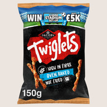 Jacob's Twiglets Sharing Bag Crisps No Artificial Additives 150g