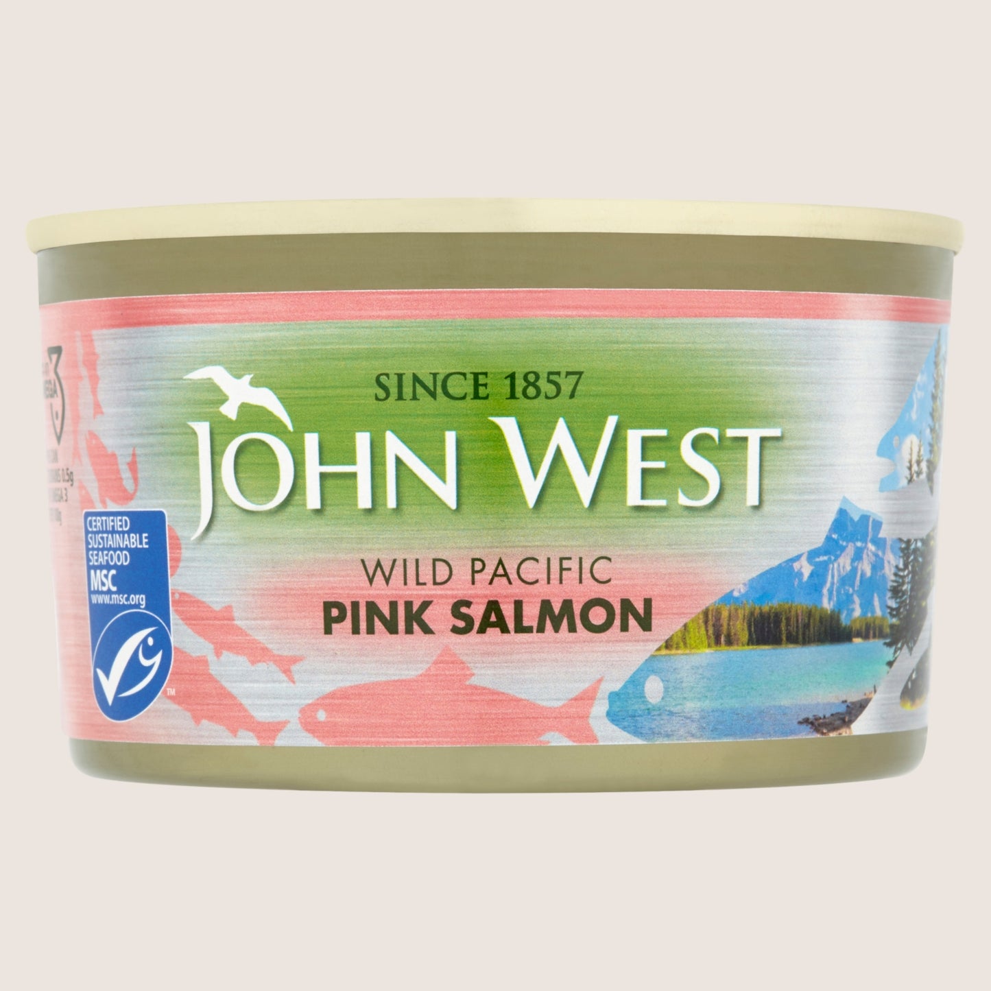 John West Wild Pacific Pink Salmon High in Protein 213g