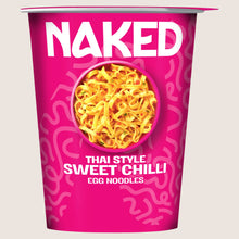 Naked Thai Style Sweet Chilli Egg Noodles Vegetarian Friendly 78g