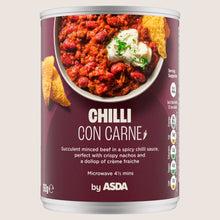 ASDA Chilli Con Carne No Artificial Additives 392g