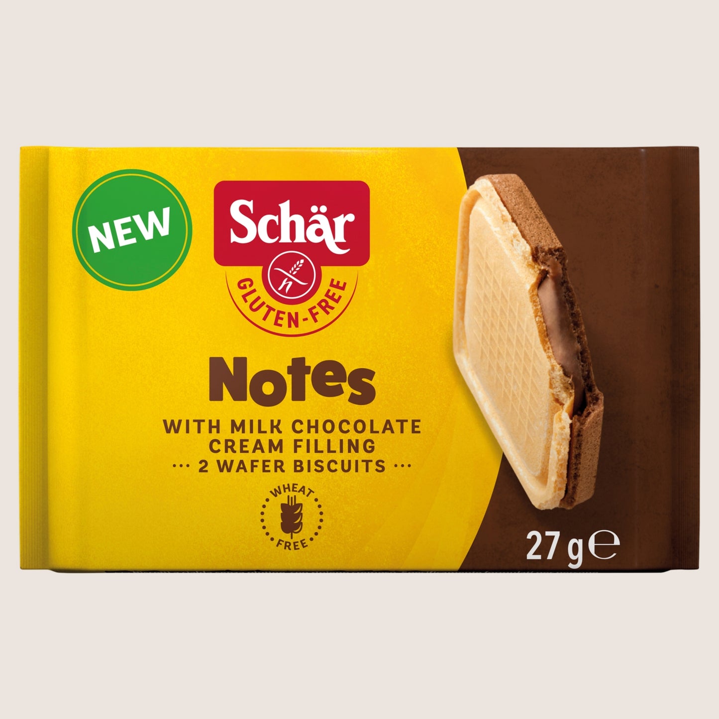 Schar Notes 2 Gluten-Free Wafer Biscuits Gluten Free 27g