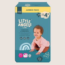 LITTLE ANGELS by ASDA Comfort & Protect size 4+ 10- Jumbo Pack Size 4 78 Nappie 15kg