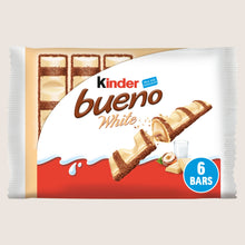 Kinder Bueno White Milk and Hazelnuts Bueno Bars 3 Pack 3 x 39g