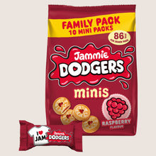 Jammie Dodgers Raspberry Flavour Minis Free From Artificial Additives 10 x 20g