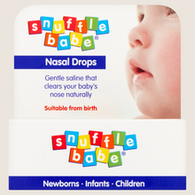 Snufflebabe Nasal Drops Suitable from Birth 10ml
