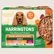 Harringtons Adult Complete Wet Dog Food – Fresh Mixed Recipes with Potato & Veg Grain Free 6x400g