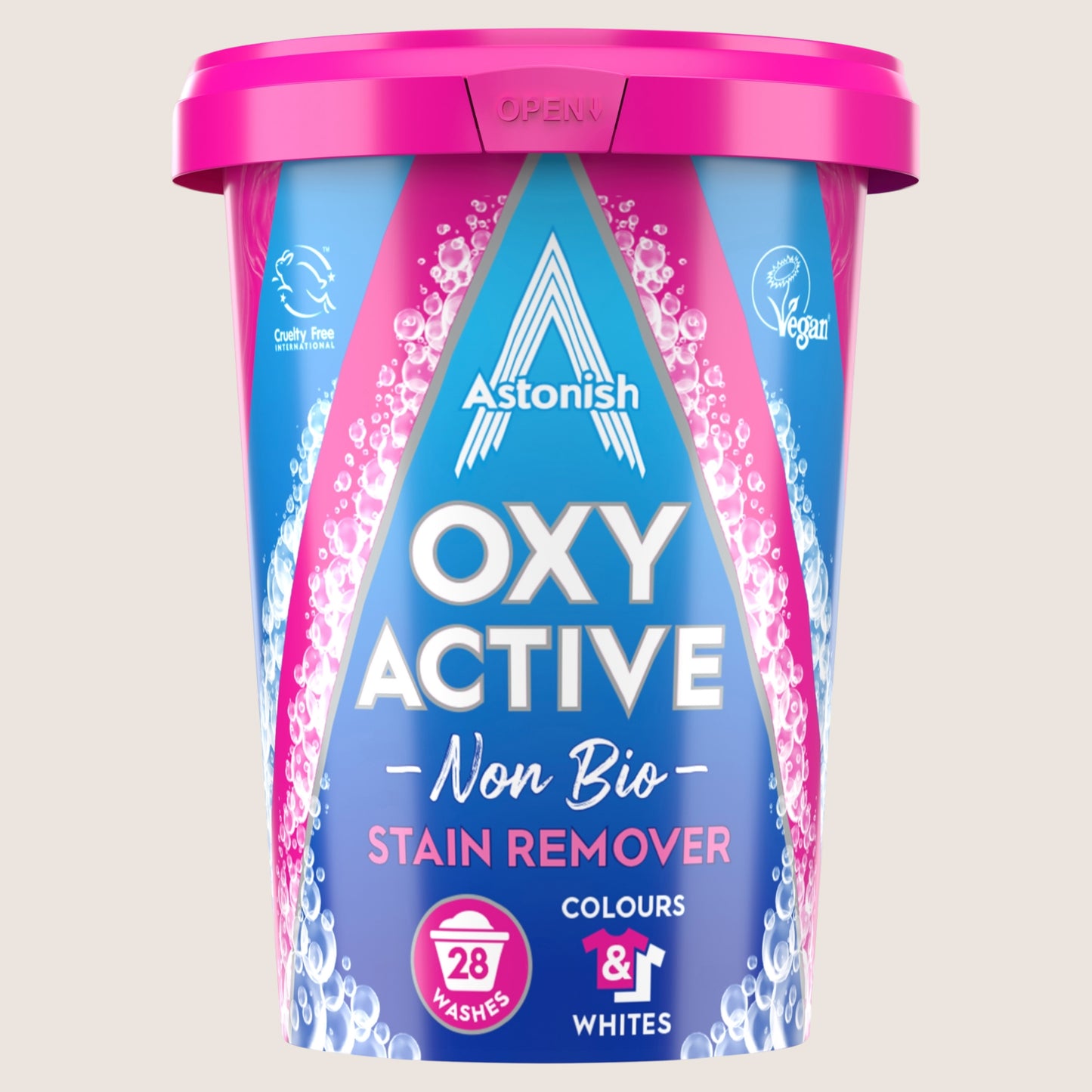 Astonish Oxy Active Non-Bio Stain Remover 625g