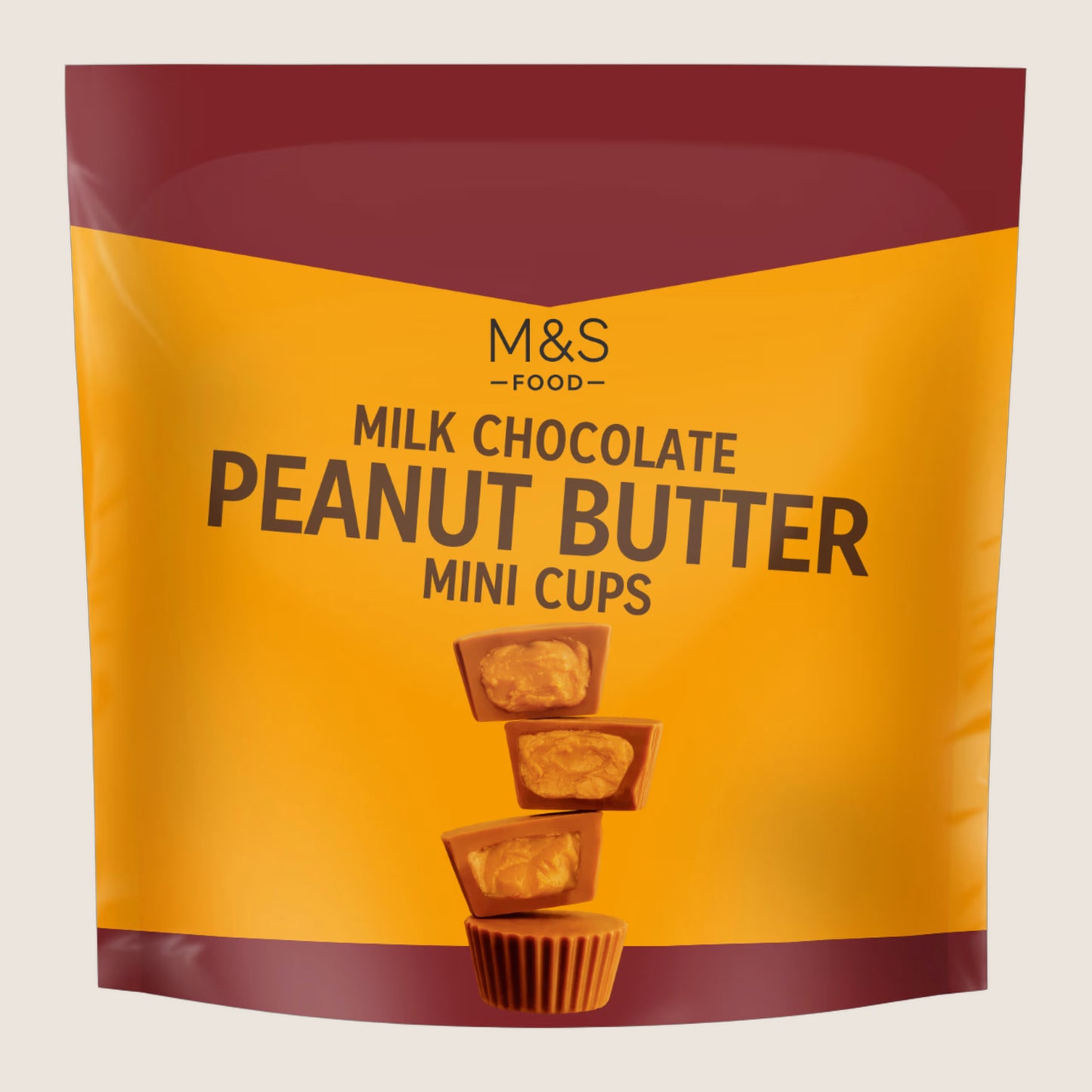 M&S Mini Peanut Butter Cups Treat Bag 100 g