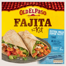 Old El Paso Fajita Kit Extra Mild Super Tasty Free From Preservatives