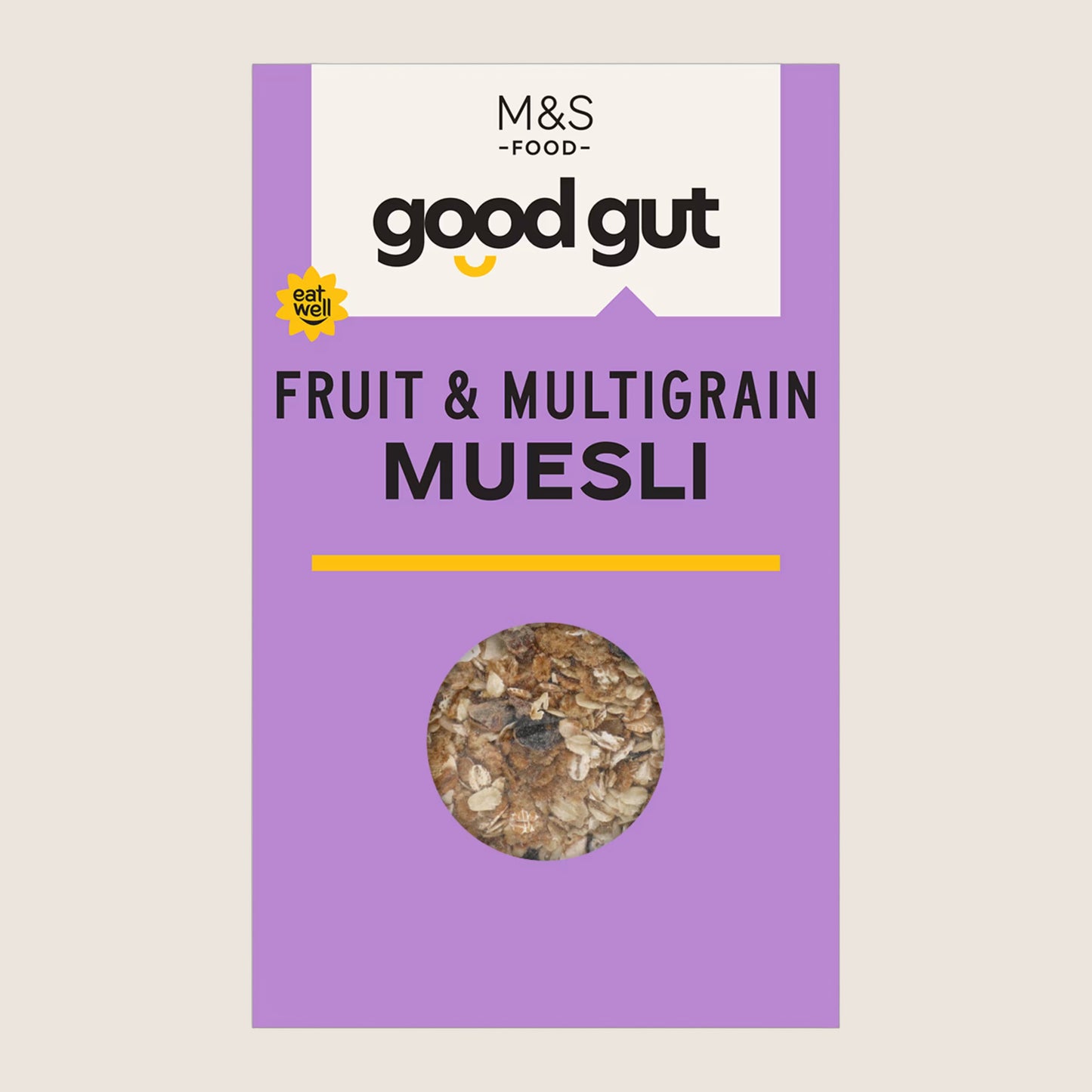 M&S Good Gut Fruit And Multigrain Muesli 600 g