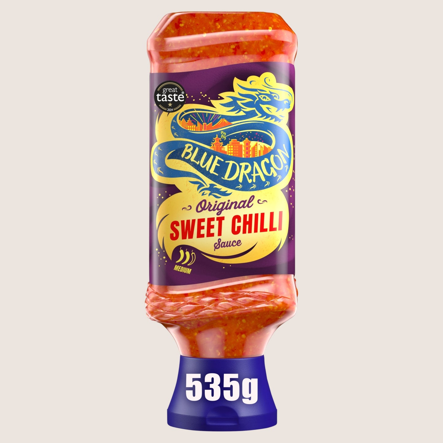 Blue Dragon Original Sweet Chilli Dipping Sauce Gluten Free 535g