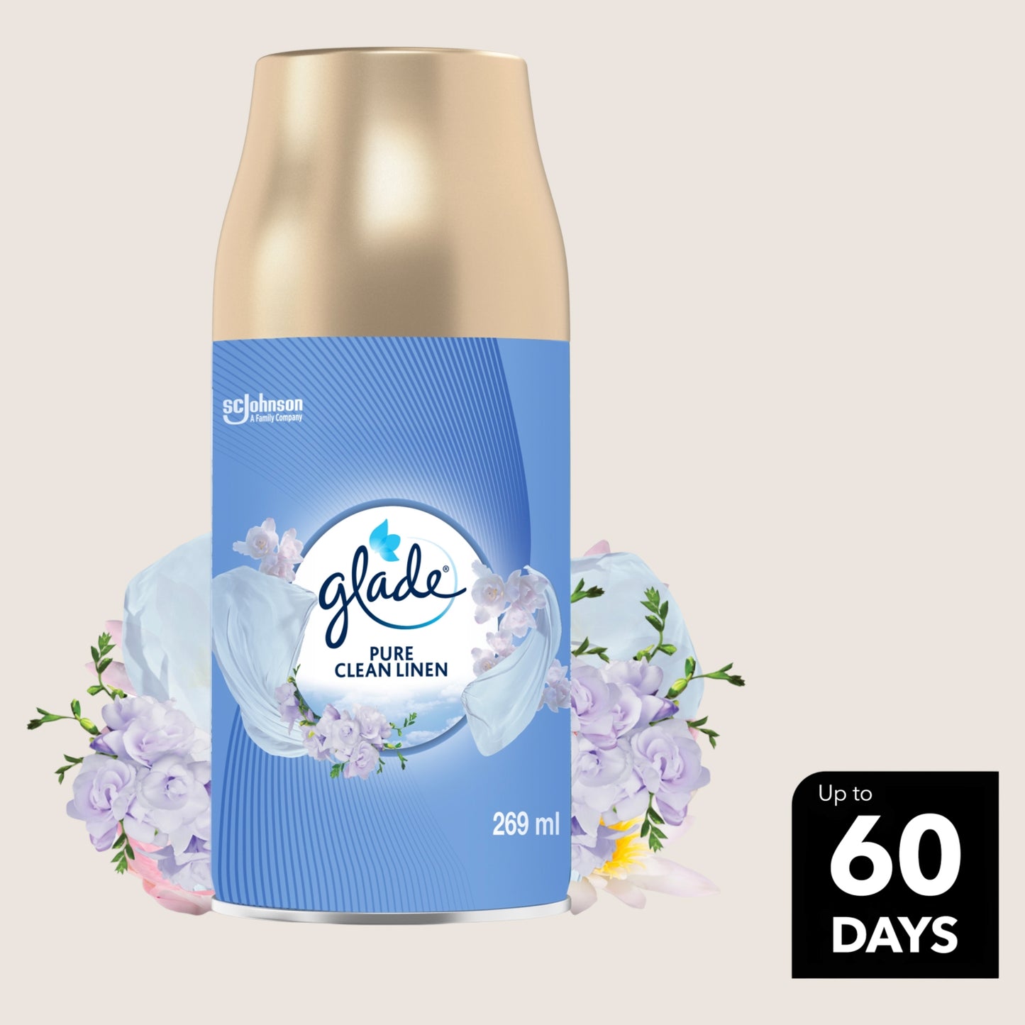 Glade Automatic Spray Air Freshener Refill Clean Linen 269ml