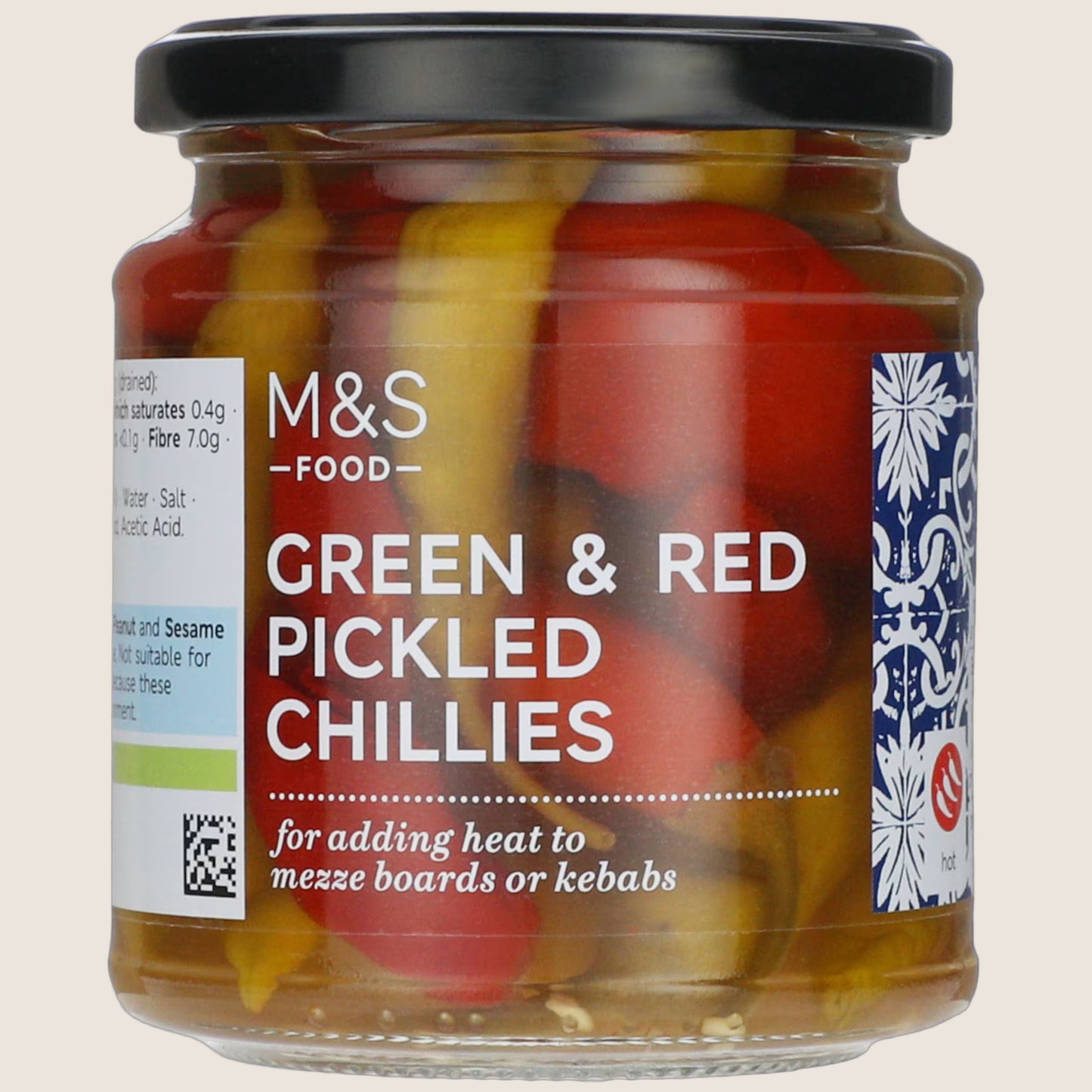 M&S Green And Red Pickled Chillies 260 g