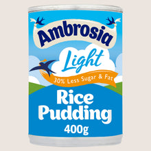 Ambrosia Light Low Fat & Reduced Sugar Rice Pudding Dessert Can Reduced Sugar 400g