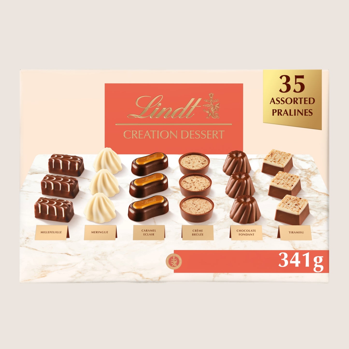 Lindt Creation Dessert Assorted Chocolate Box 341g