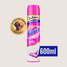 Vanish Oxi Action Carpet Care Vacuum Up Foam Nutritionally Complete 600 ml