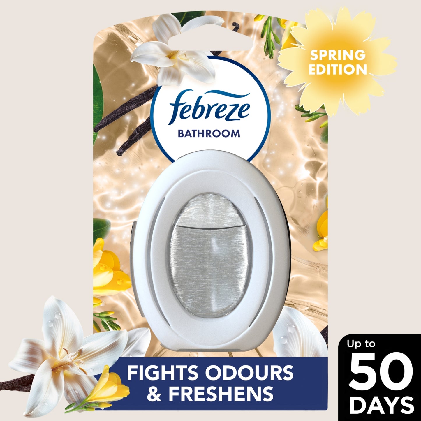 Febreze Bathroom Air Freshener Sun-Kissed Vanilla 1 Unit