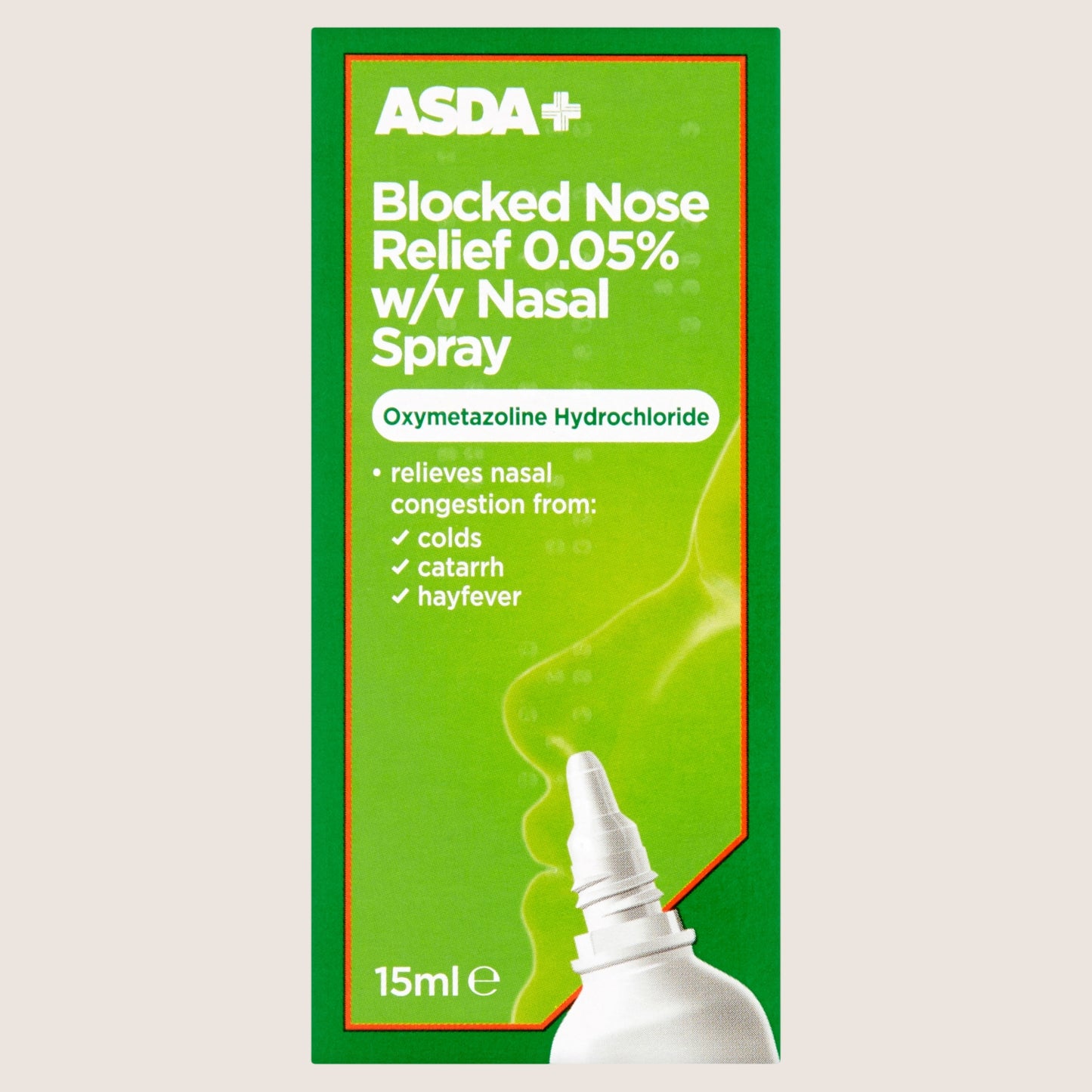 ASDA Blocked Nose Relief 0.05% w/v Nasal Spray