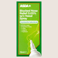 ASDA Blocked Nose Relief 0.05% w/v Nasal Spray