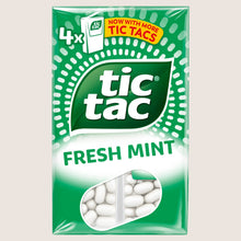 Tic Tac Fresh Mint Sweets 4 Pack 4 x 18g