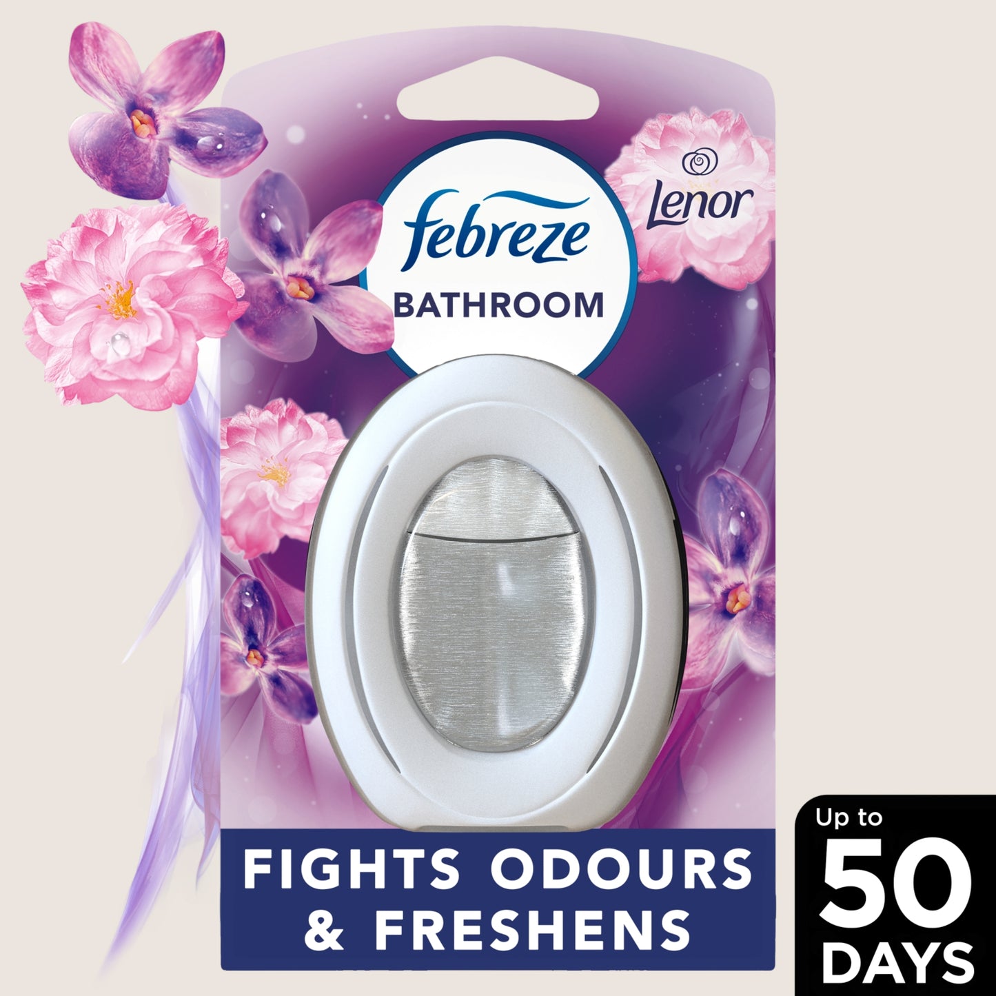 Febreze Bathroom Continuous Air Freshener Exotic Bloom 1Ct