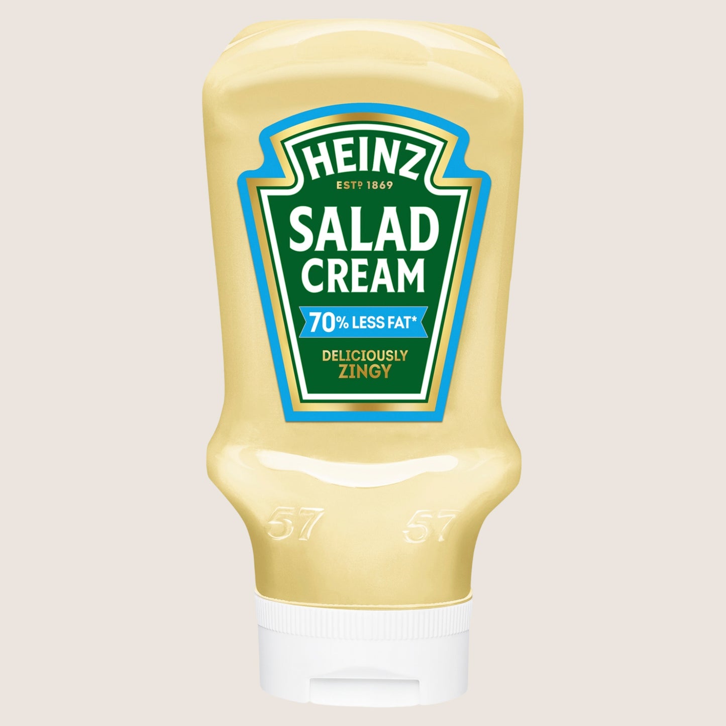 Heinz Salad Cream Extra Light 70% Less Fat Kosher Certified 415g
