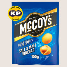 McCoy's McCoy's Coated Peanuts Salt & Malt Vinegar Multipack 155g