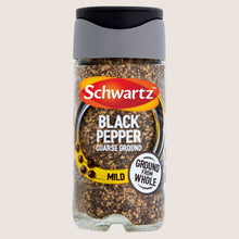 Schwartz Black Pepper Mild Coarse Ground No Artificial Additives 33g