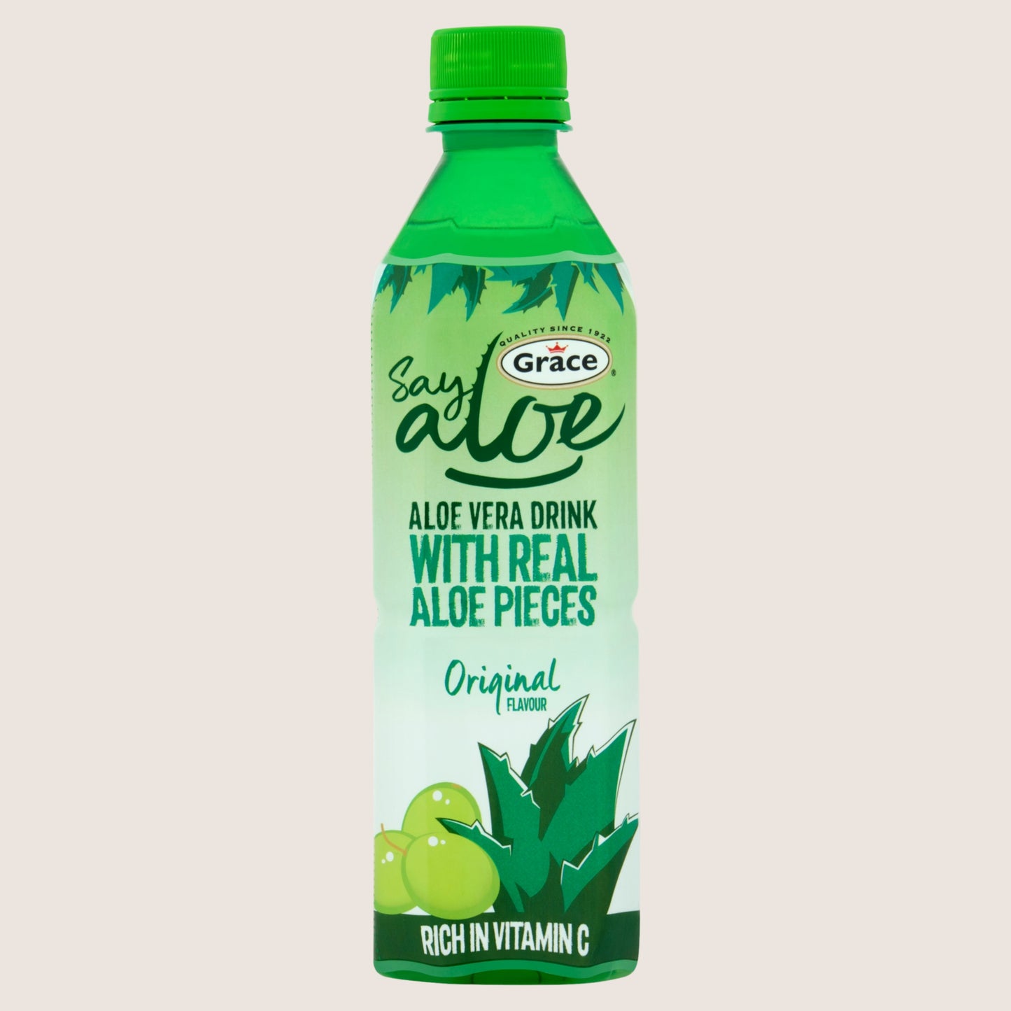 Grace Say Aloe Vera Drink Original Flavour Refreshing 500ml