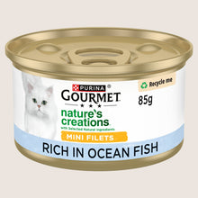 Gourmet Nature's Creations Ocean Fish Wet Cat Food With Taurine 85g