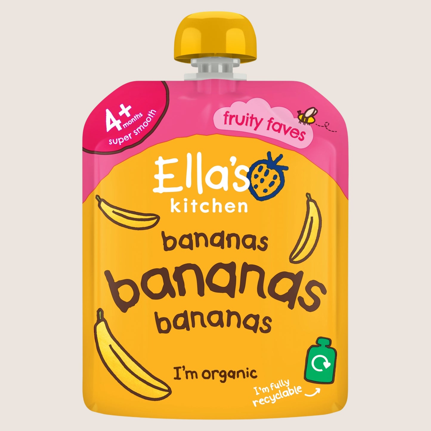 Ella's Kitchen Bananas 4+ Months 4 Months Plus 70g