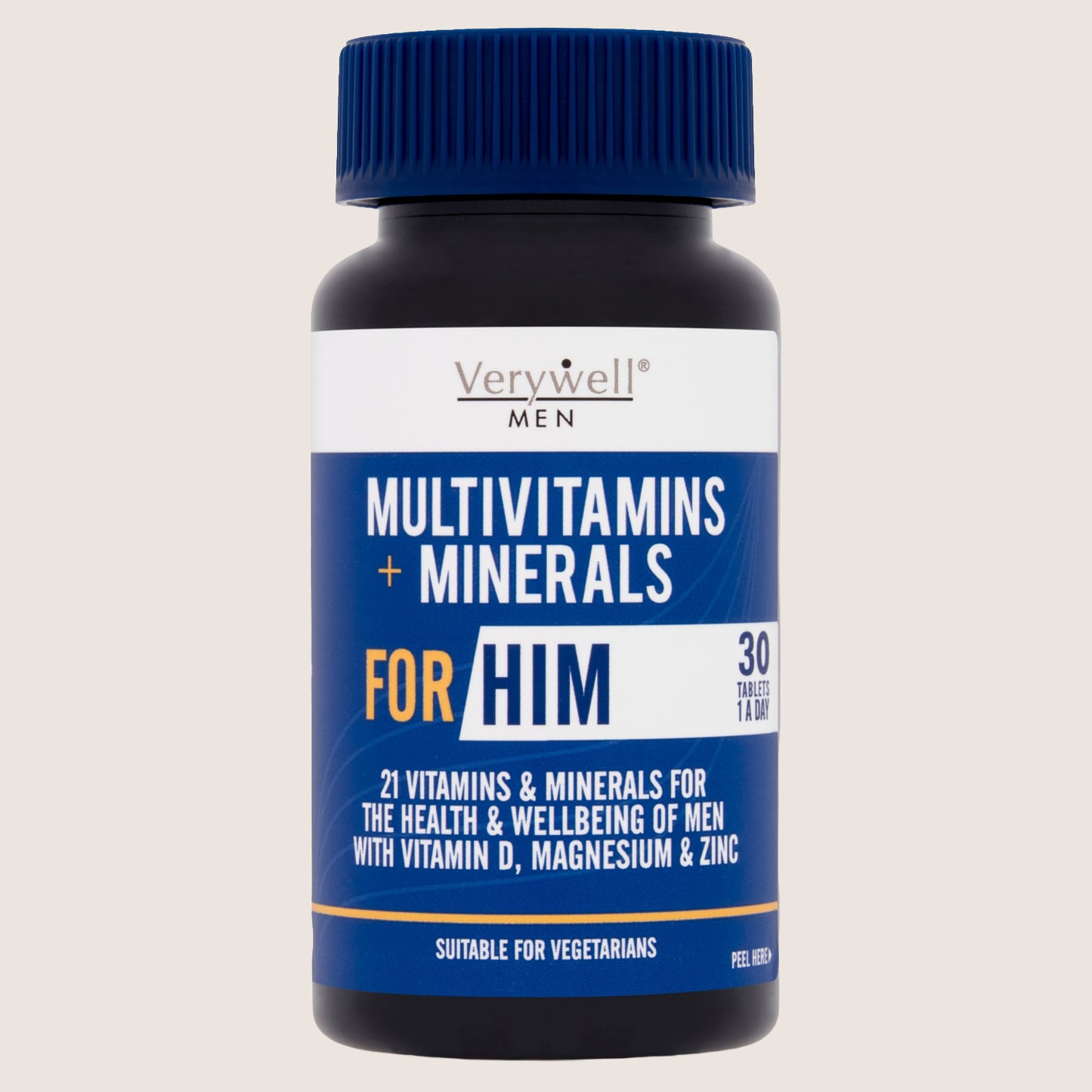 Verywell Men Multivitamins + Minerals For Him 1 A Day 30 Tablets