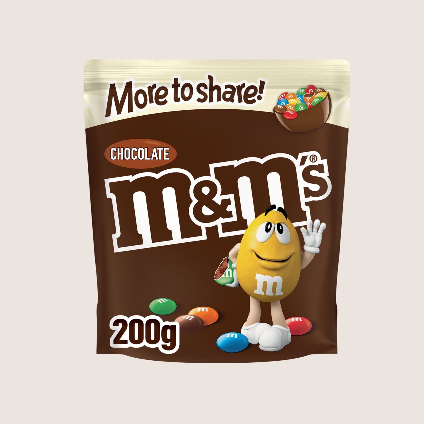 M&M's Chocolate More to Share Pouch Bag 200g
