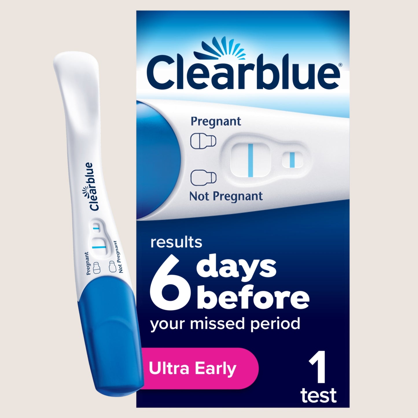 Clearblue Ultra Early Pregnancy Test 1 Test