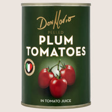 Don Mario Peeled Plum Tomatoes in Tomato Juice Sun Ripened Tomatoes 400g
