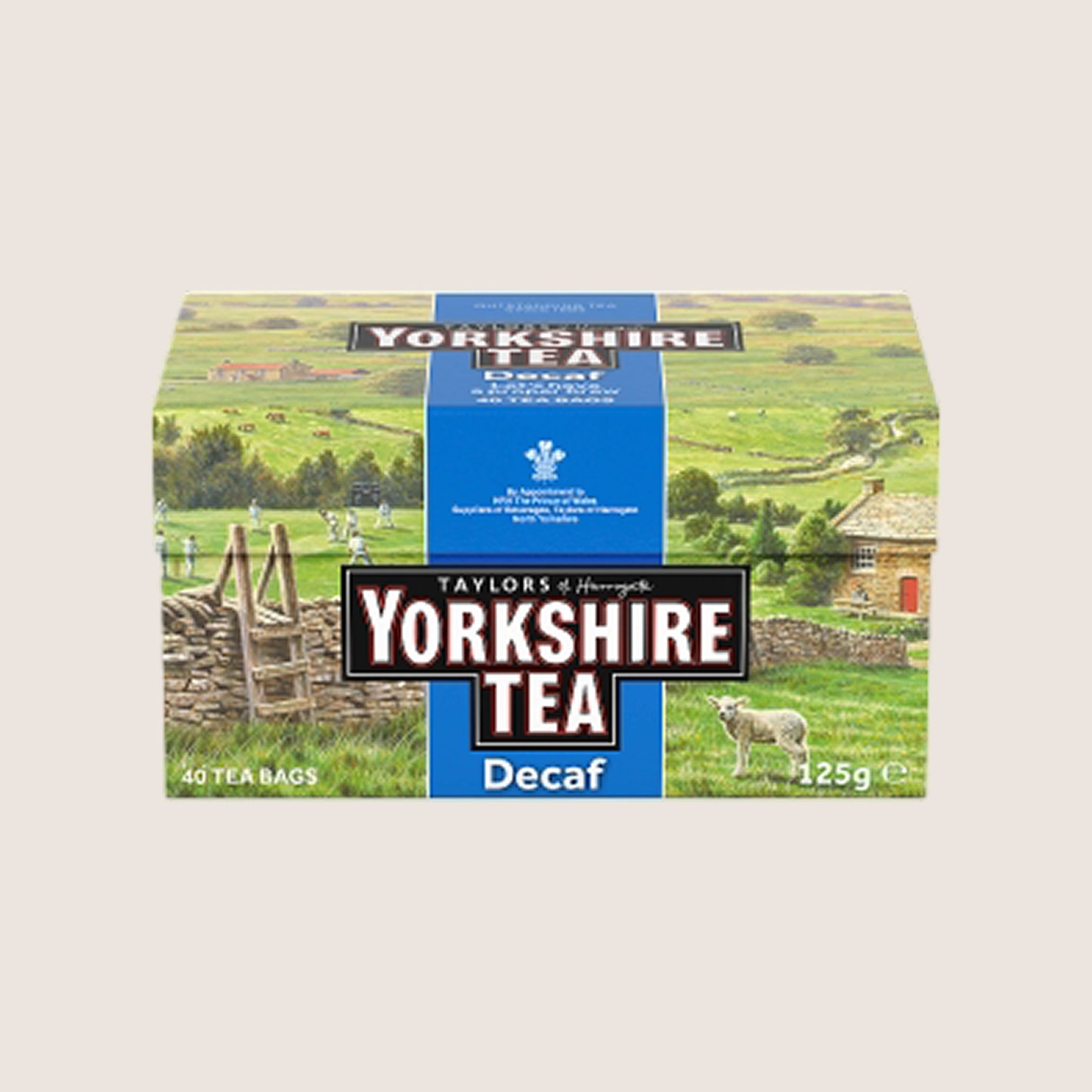 Taylors of Harrogate Yorkshire Tea 40 Decaf Tea Bags Decaffeinated 125g