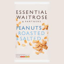 Waitrose Peanuts Roasted & Salted Everyday Flavour 550G